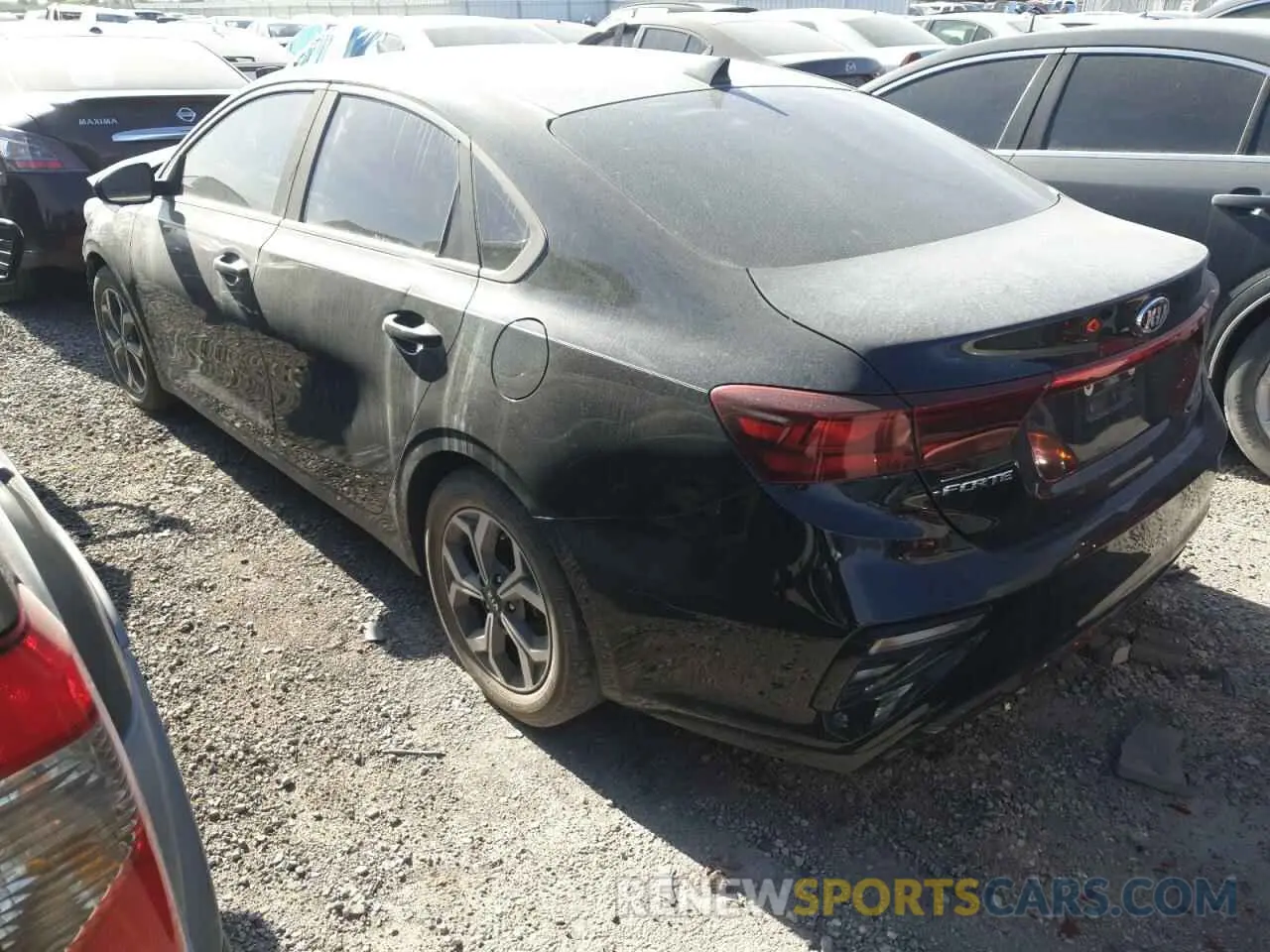 2 Photograph of a damaged car 3KPF24AD0LE187930 KIA FORTE 2020
