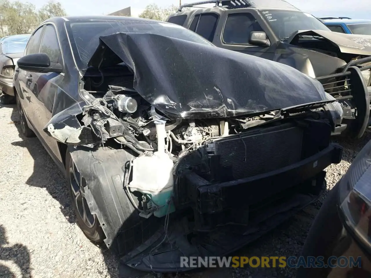 5 Photograph of a damaged car 3KPF24AD0LE187930 KIA FORTE 2020