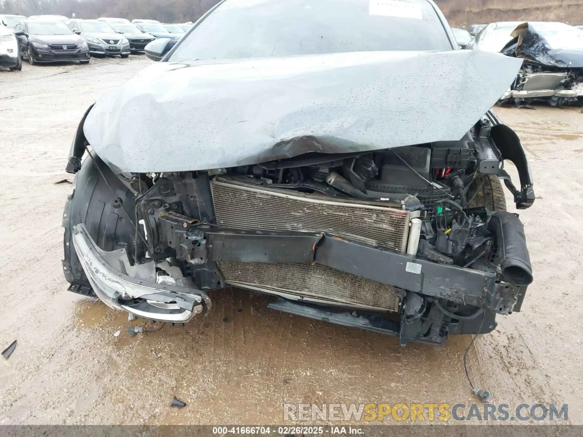 6 Photograph of a damaged car 3KPF24AD0LE197566 KIA FORTE 2020
