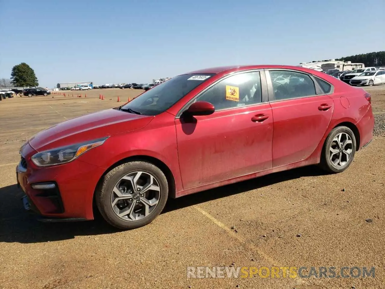 1 Photograph of a damaged car 3KPF24AD0LE198412 KIA FORTE 2020