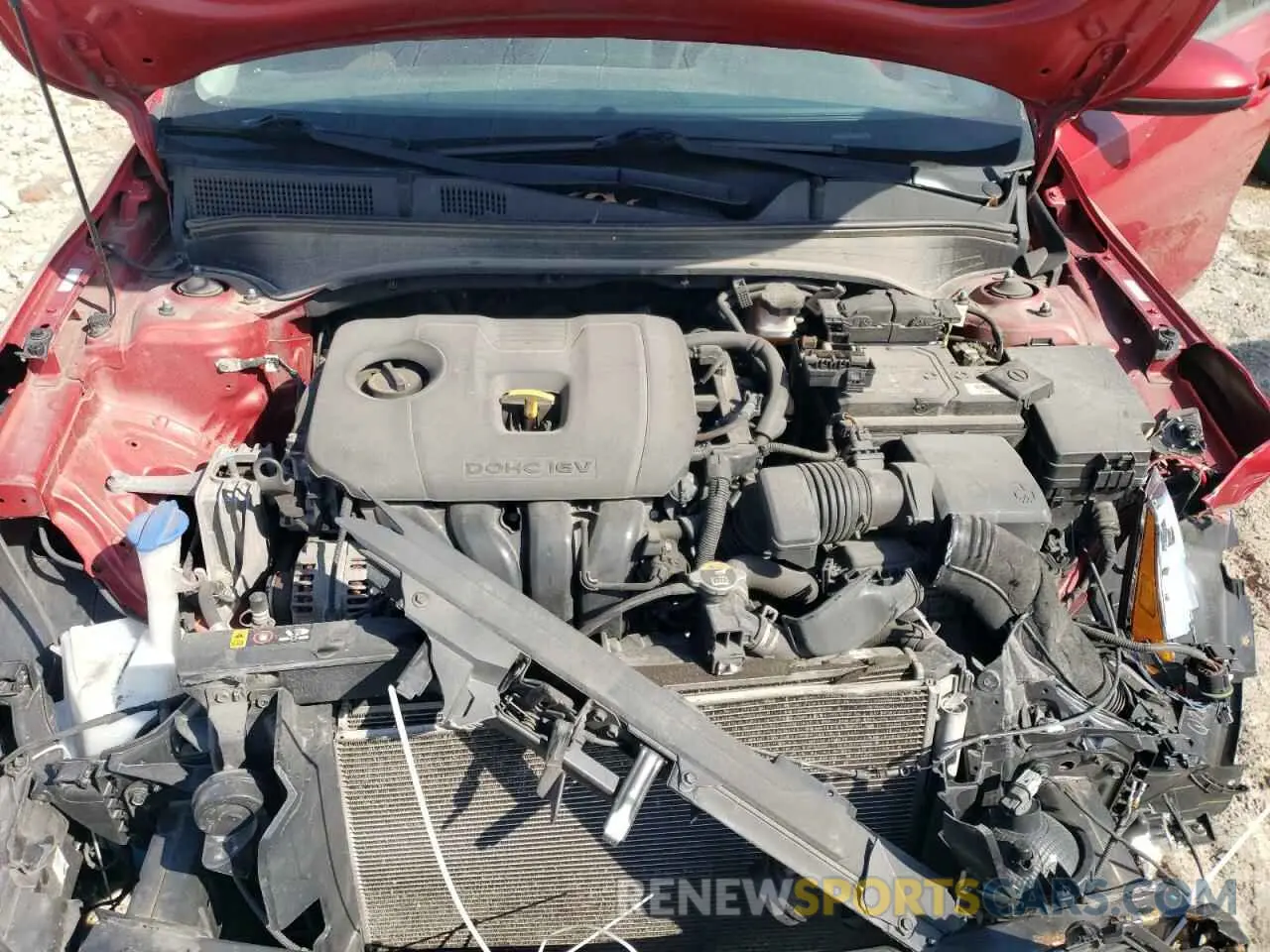 11 Photograph of a damaged car 3KPF24AD0LE205150 KIA FORTE 2020