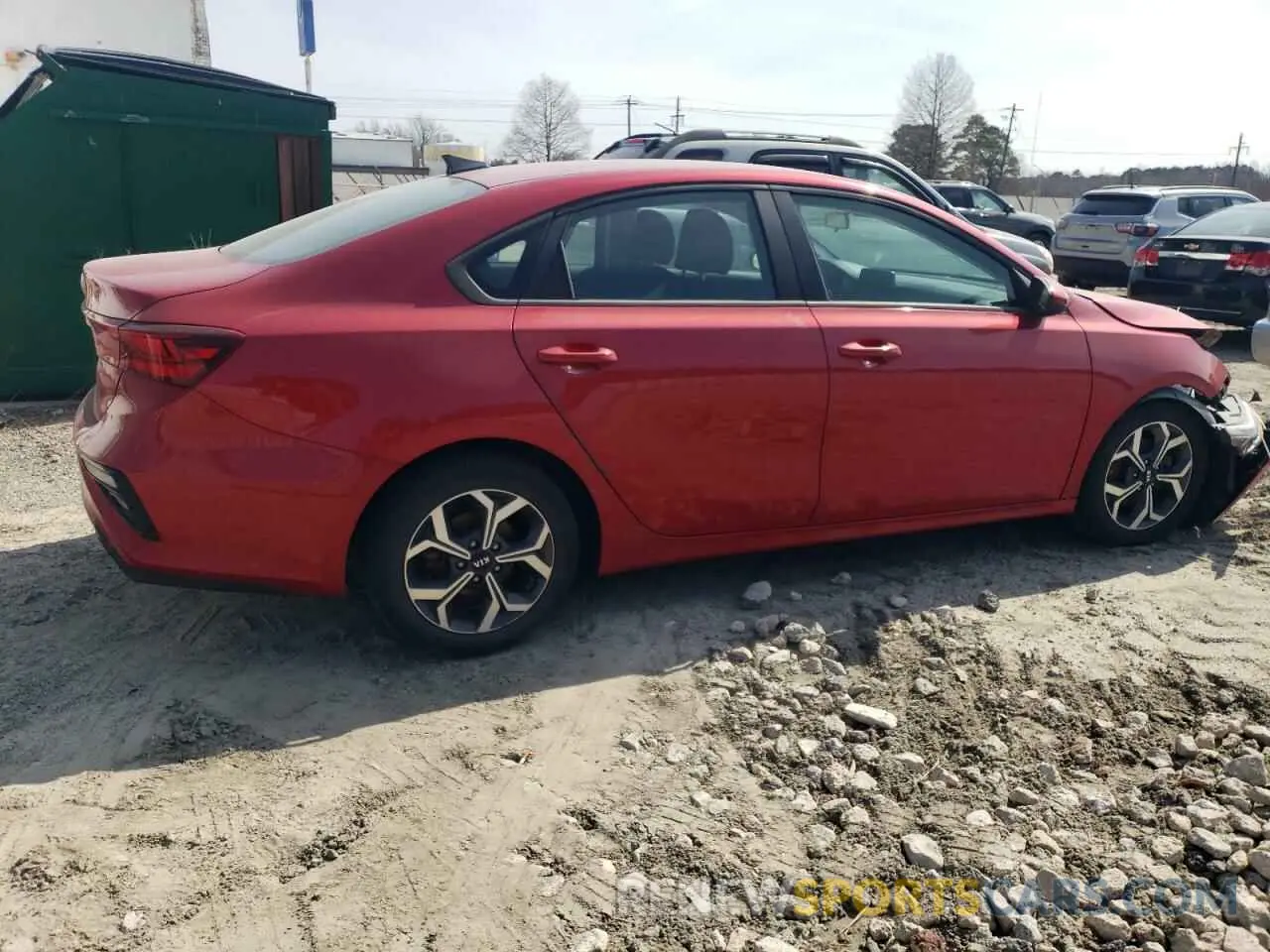 3 Photograph of a damaged car 3KPF24AD0LE205150 KIA FORTE 2020
