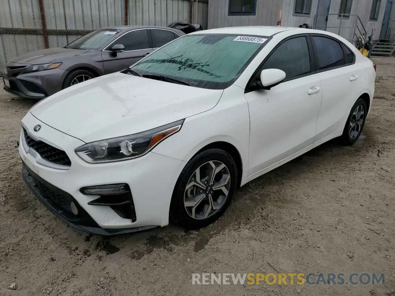 1 Photograph of a damaged car 3KPF24AD0LE206668 KIA FORTE 2020