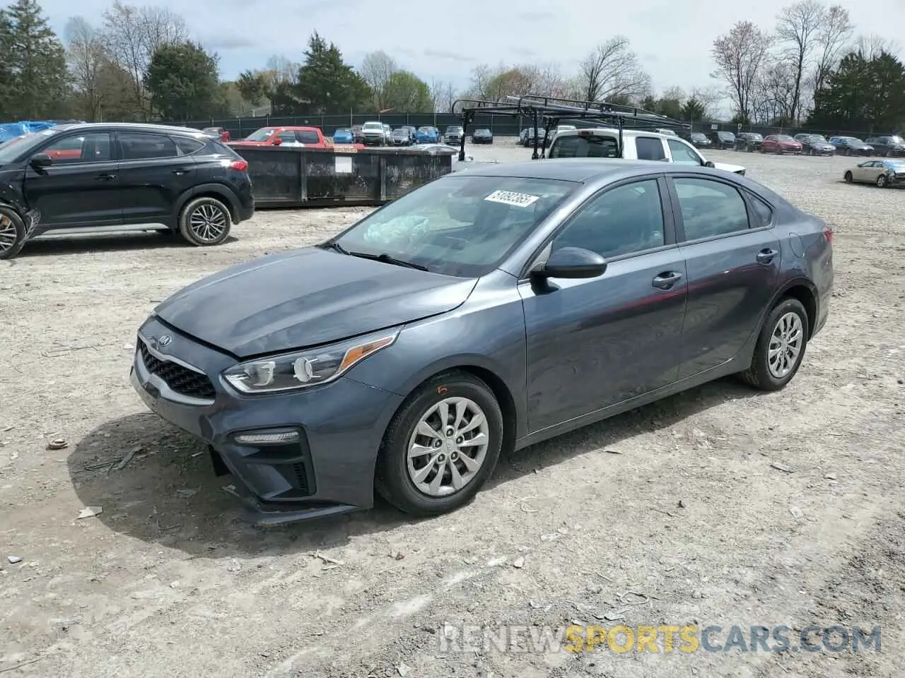 1 Photograph of a damaged car 3KPF24AD0LE207402 KIA FORTE 2020