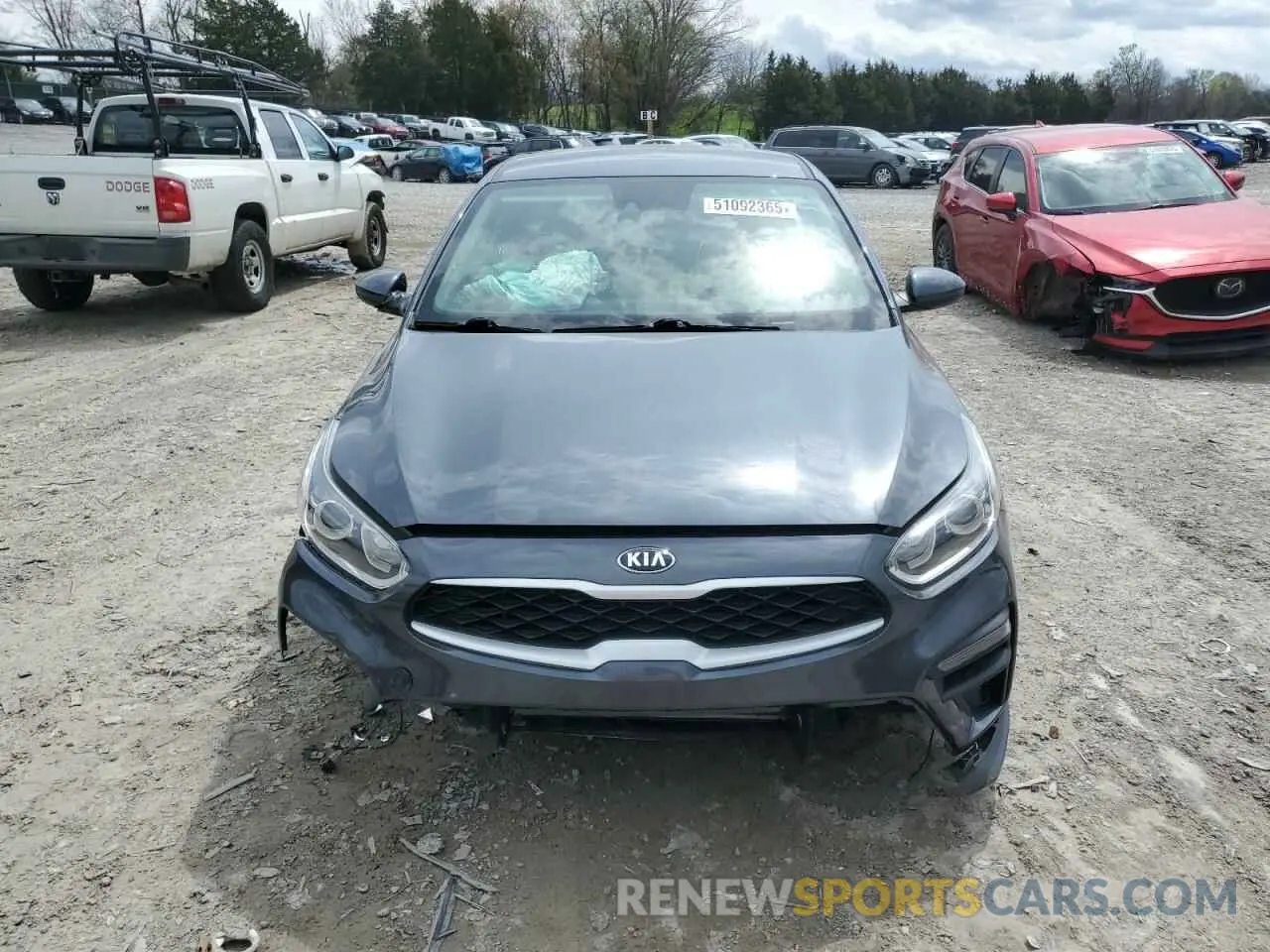 5 Photograph of a damaged car 3KPF24AD0LE207402 KIA FORTE 2020