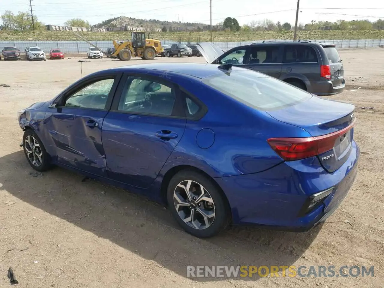 2 Photograph of a damaged car 3KPF24AD0LE209246 KIA FORTE 2020