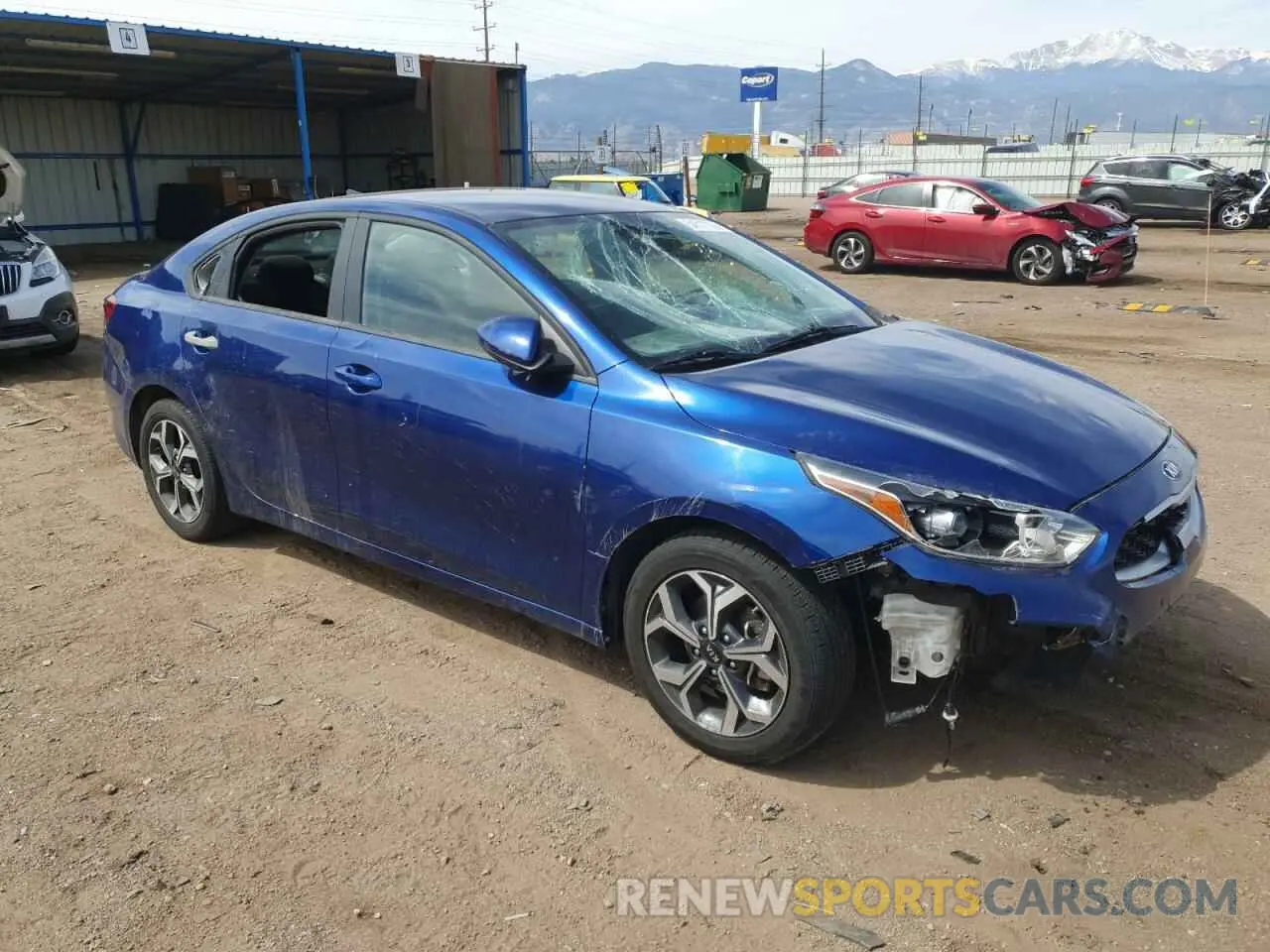 4 Photograph of a damaged car 3KPF24AD0LE209246 KIA FORTE 2020