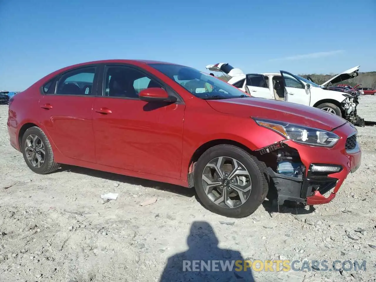 4 Photograph of a damaged car 3KPF24AD0LE218688 KIA FORTE 2020