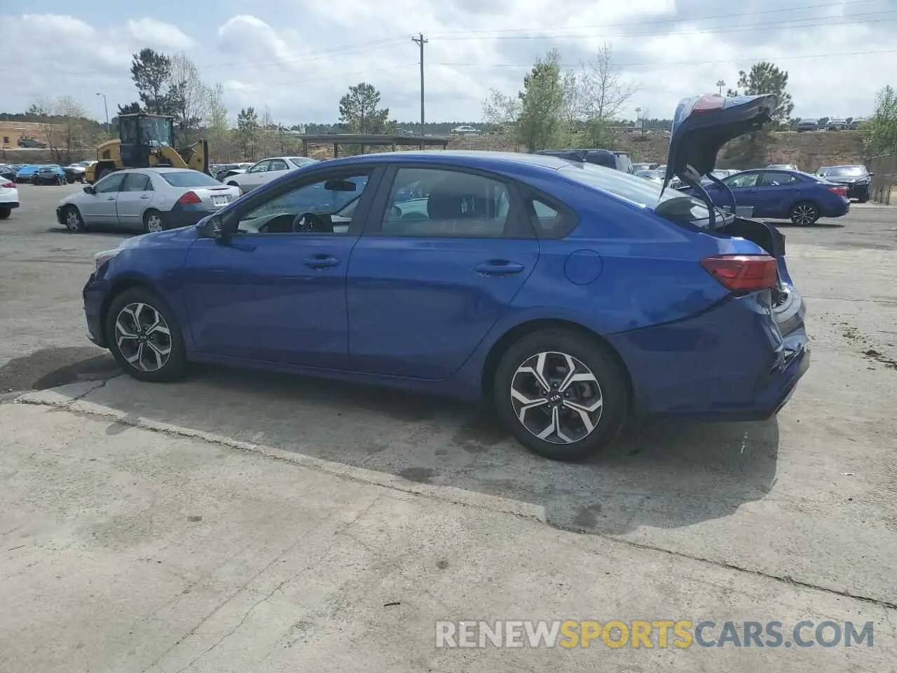 2 Photograph of a damaged car 3KPF24AD0LE232719 KIA FORTE 2020