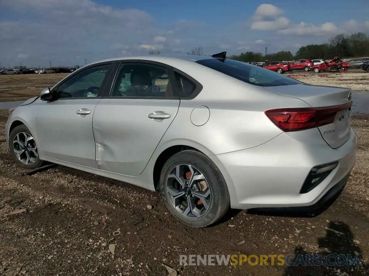 2 Photograph of a damaged car 3KPF24AD0LE253036 KIA FORTE 2020