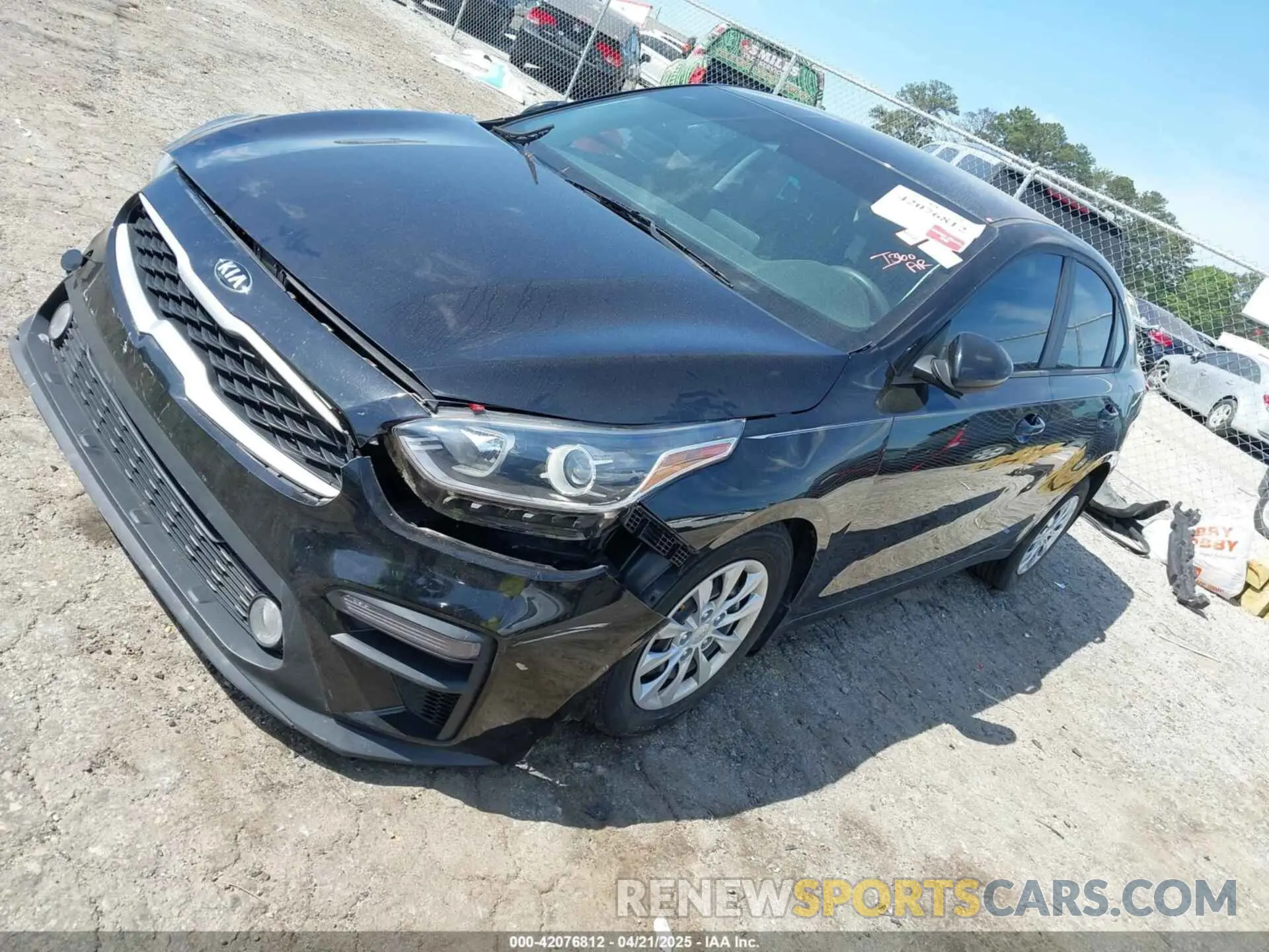 2 Photograph of a damaged car 3KPF24AD1LE142771 KIA FORTE 2020