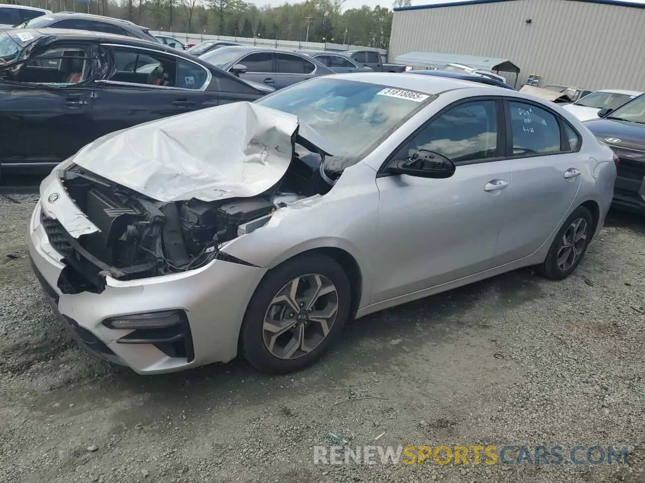 1 Photograph of a damaged car 3KPF24AD1LE148201 KIA FORTE 2020
