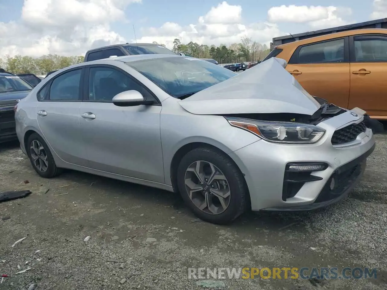 4 Photograph of a damaged car 3KPF24AD1LE148201 KIA FORTE 2020