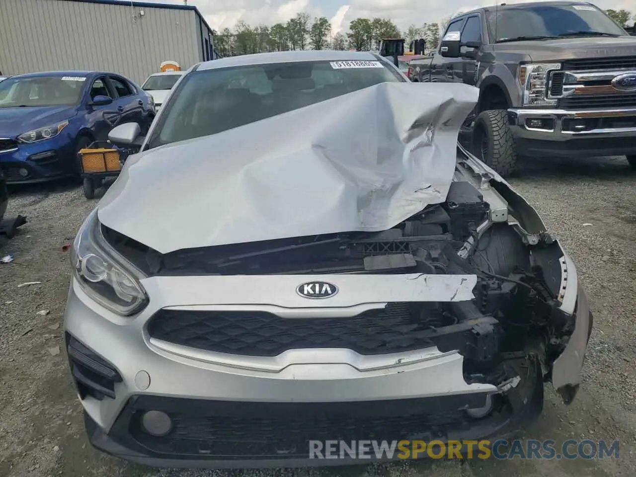 5 Photograph of a damaged car 3KPF24AD1LE148201 KIA FORTE 2020