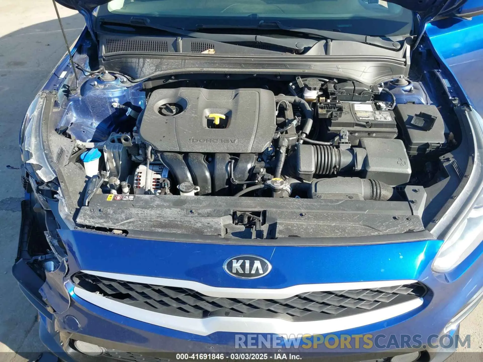 10 Photograph of a damaged car 3KPF24AD1LE178444 KIA FORTE 2020