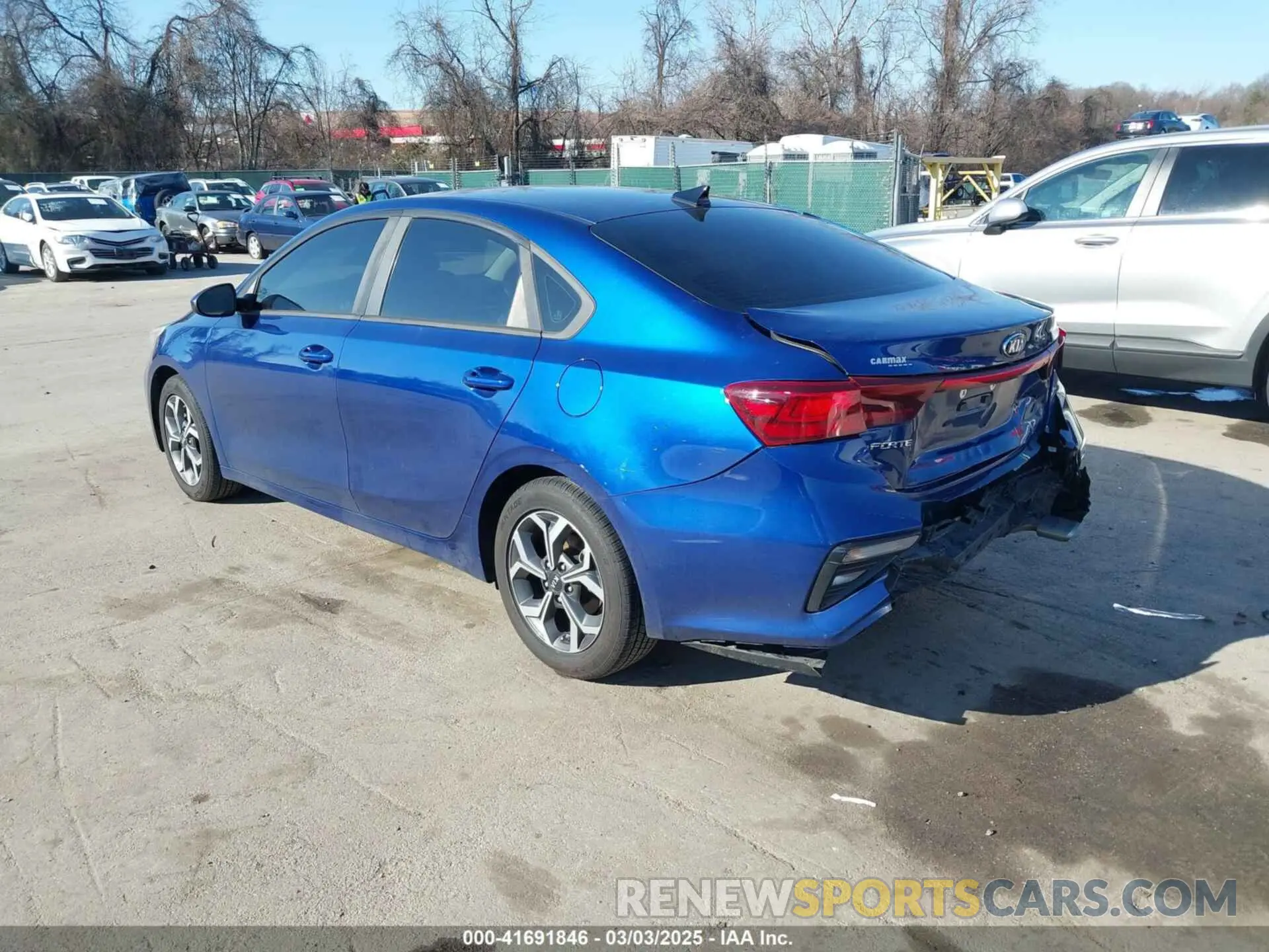 3 Photograph of a damaged car 3KPF24AD1LE178444 KIA FORTE 2020