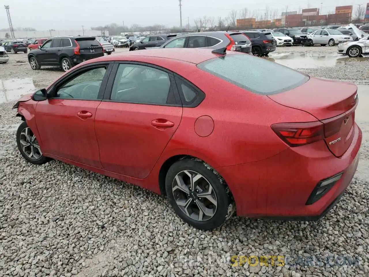 2 Photograph of a damaged car 3KPF24AD1LE183496 KIA FORTE 2020