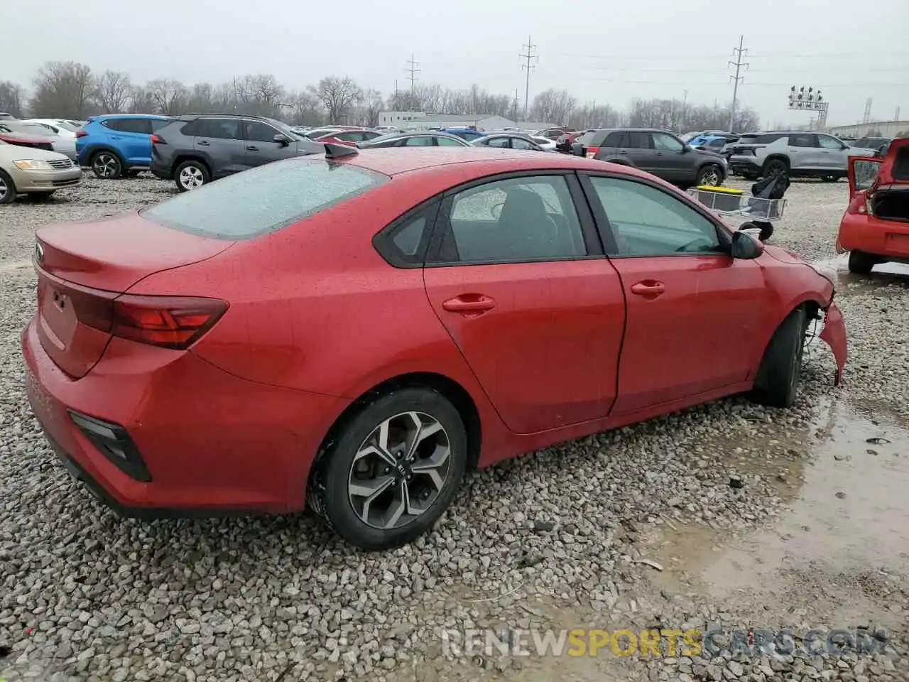 3 Photograph of a damaged car 3KPF24AD1LE183496 KIA FORTE 2020