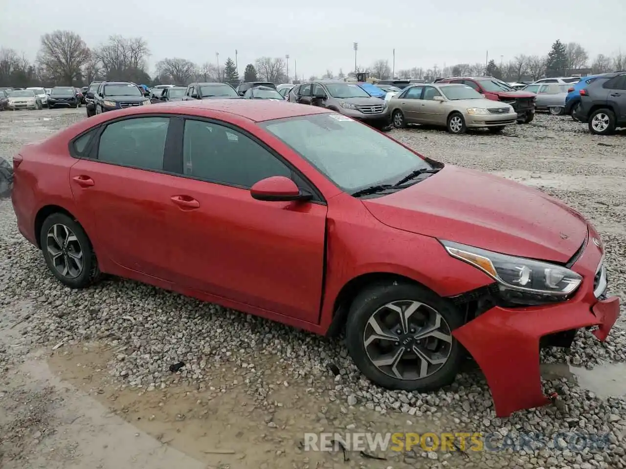 4 Photograph of a damaged car 3KPF24AD1LE183496 KIA FORTE 2020