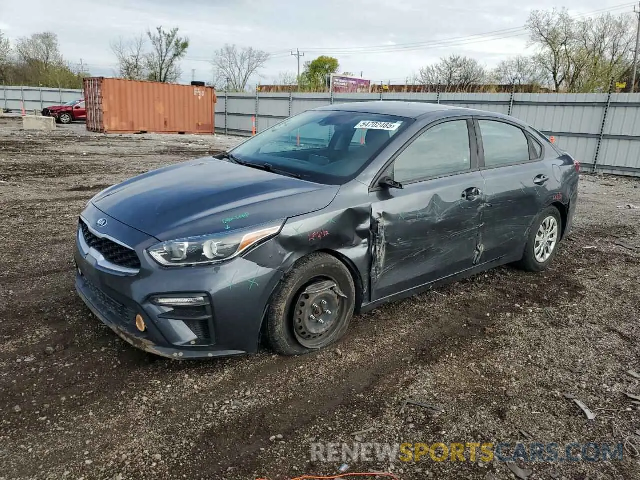 1 Photograph of a damaged car 3KPF24AD1LE192411 KIA FORTE 2020