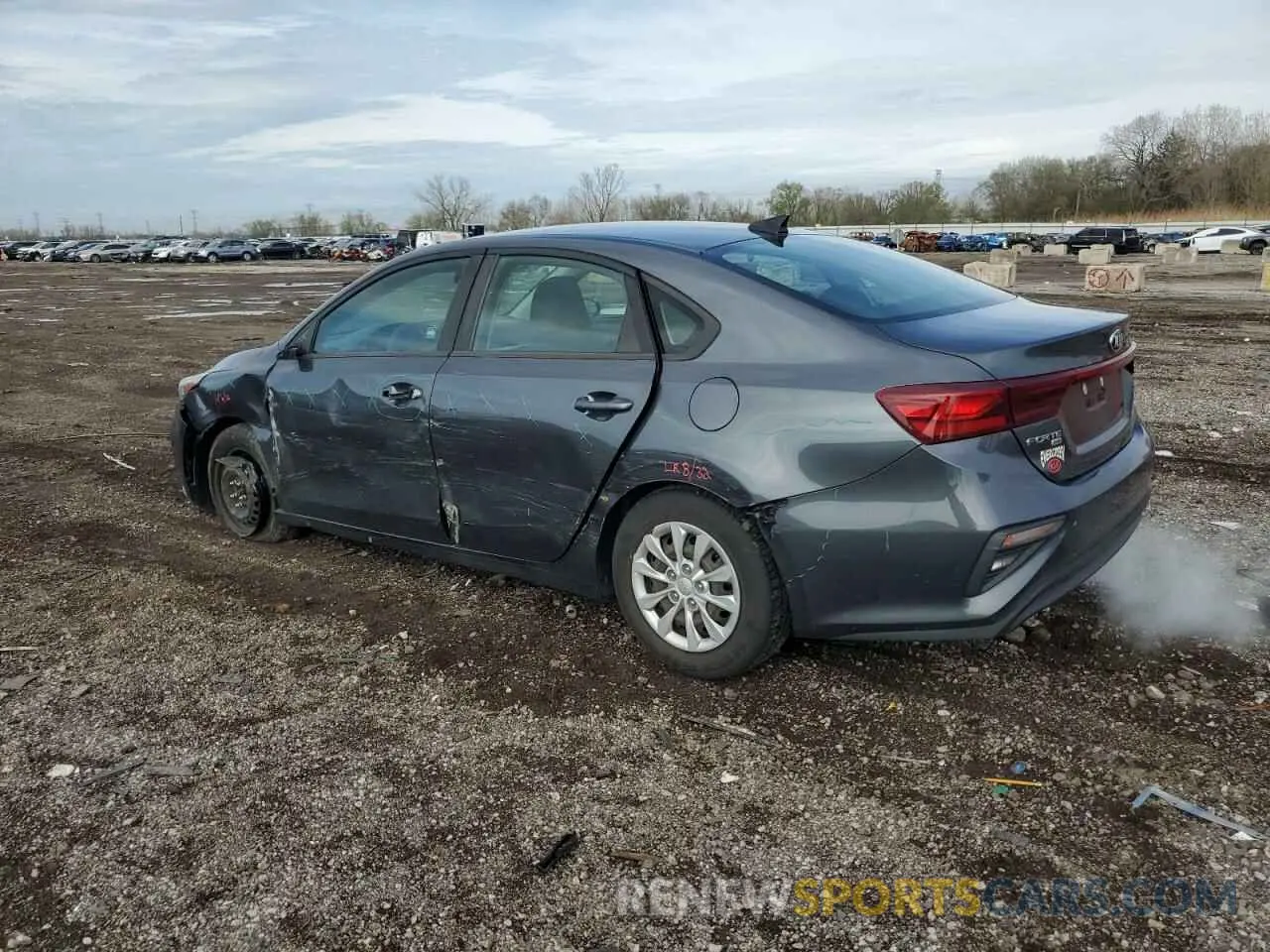 2 Photograph of a damaged car 3KPF24AD1LE192411 KIA FORTE 2020