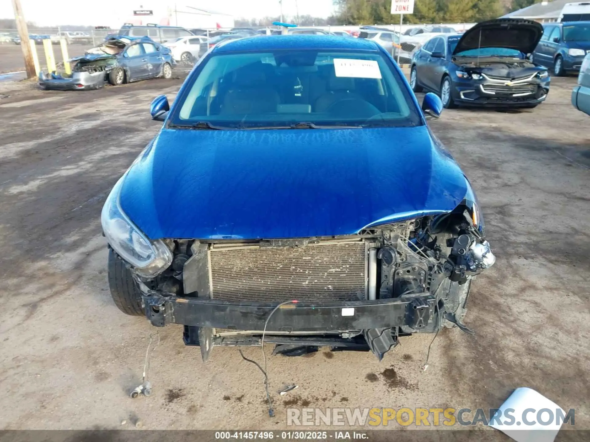13 Photograph of a damaged car 3KPF24AD1LE204783 KIA FORTE 2020