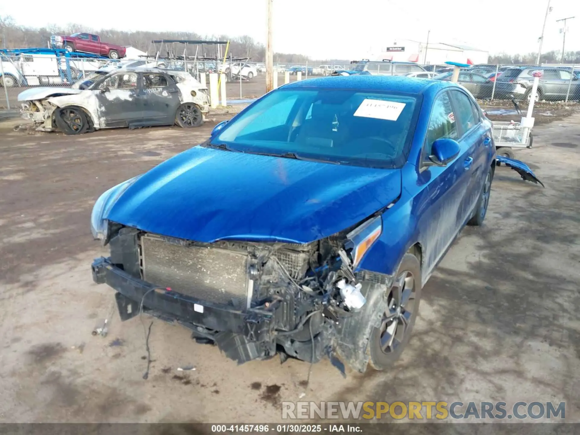 2 Photograph of a damaged car 3KPF24AD1LE204783 KIA FORTE 2020
