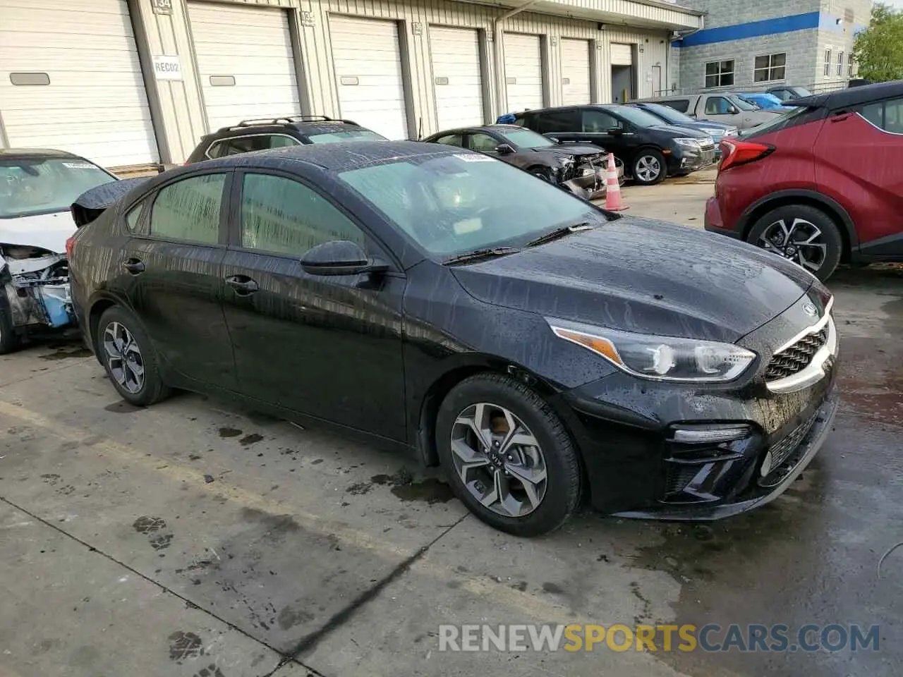 4 Photograph of a damaged car 3KPF24AD1LE213807 KIA FORTE 2020