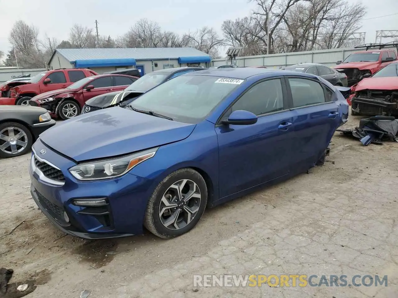 1 Photograph of a damaged car 3KPF24AD1LE216500 KIA FORTE 2020