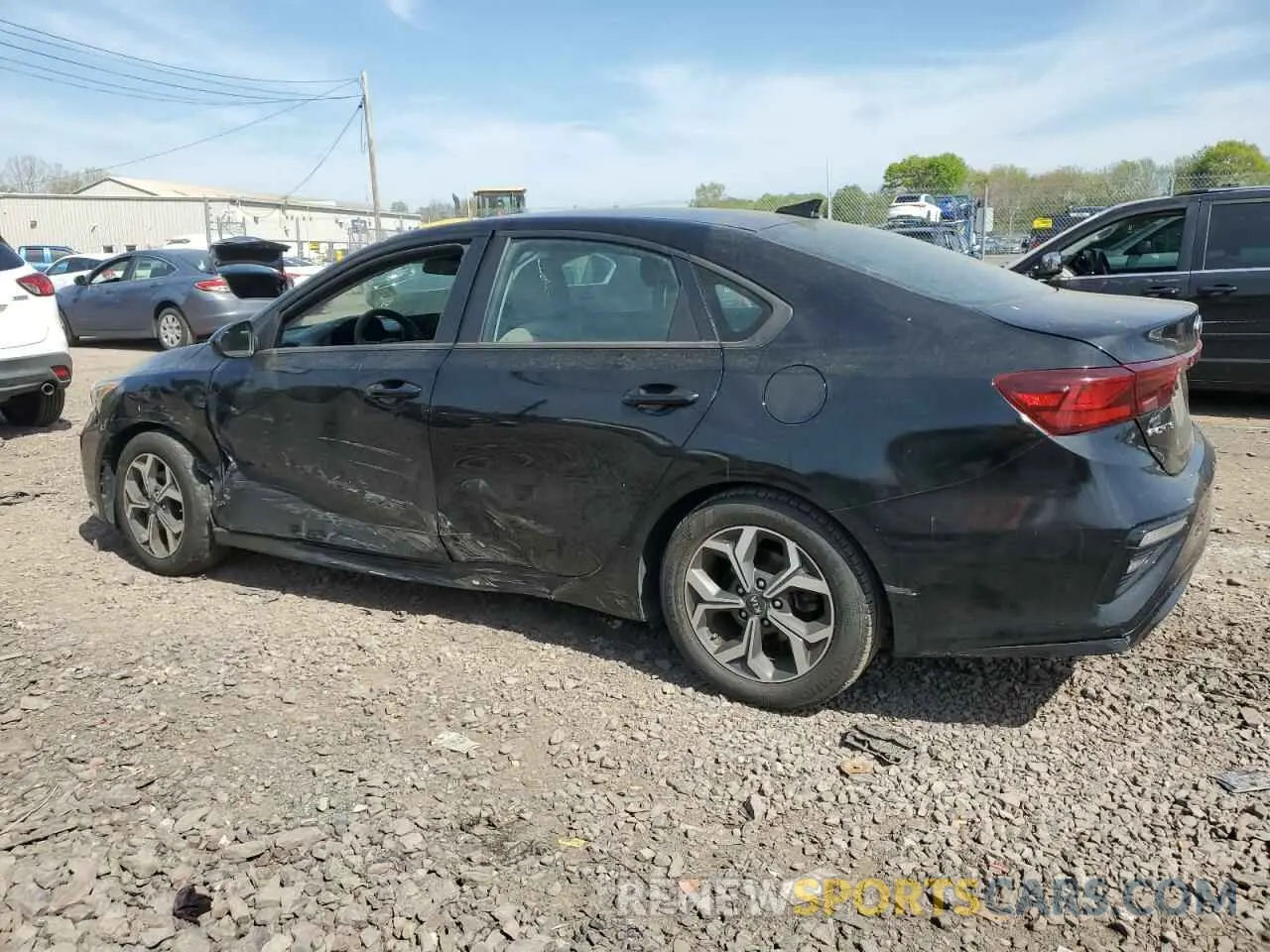 2 Photograph of a damaged car 3KPF24AD1LE238478 KIA FORTE 2020