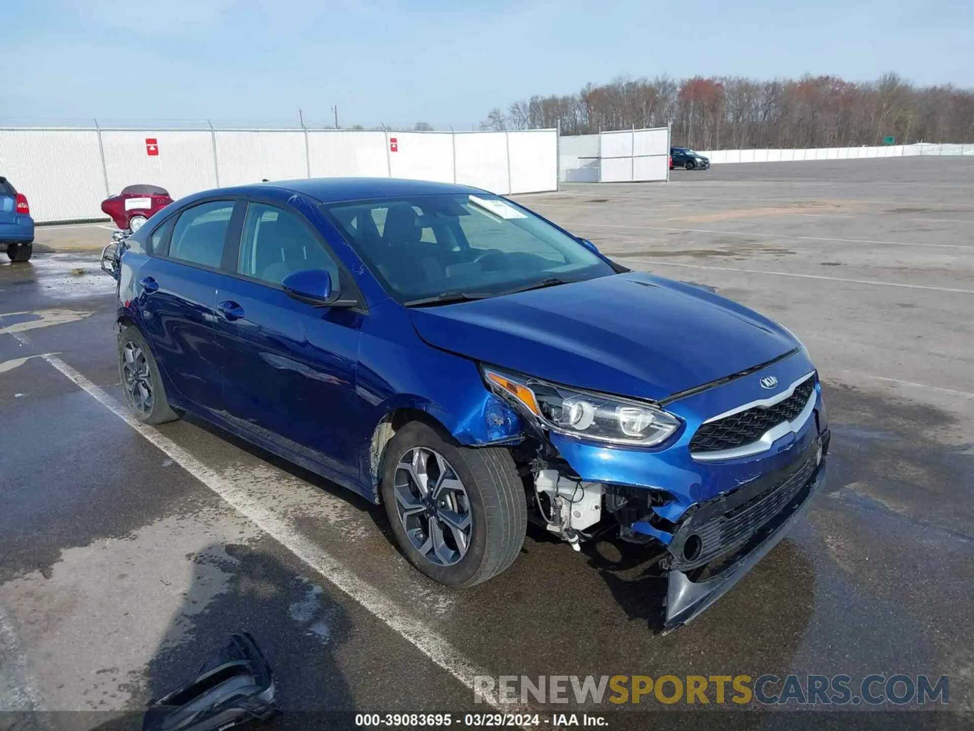 1 Photograph of a damaged car 3KPF24AD1LE244667 KIA FORTE 2020