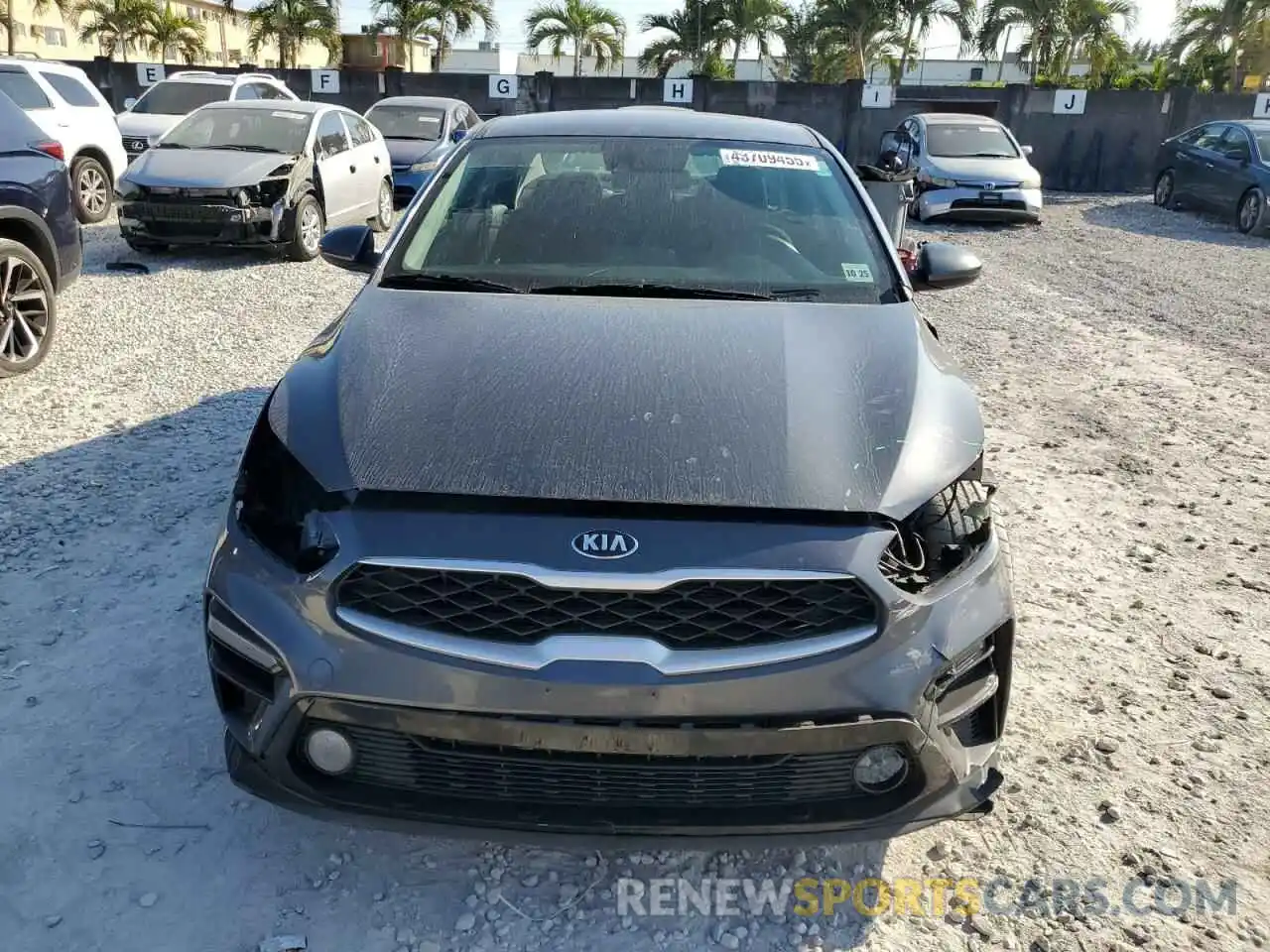 5 Photograph of a damaged car 3KPF24AD1LE259587 KIA FORTE 2020