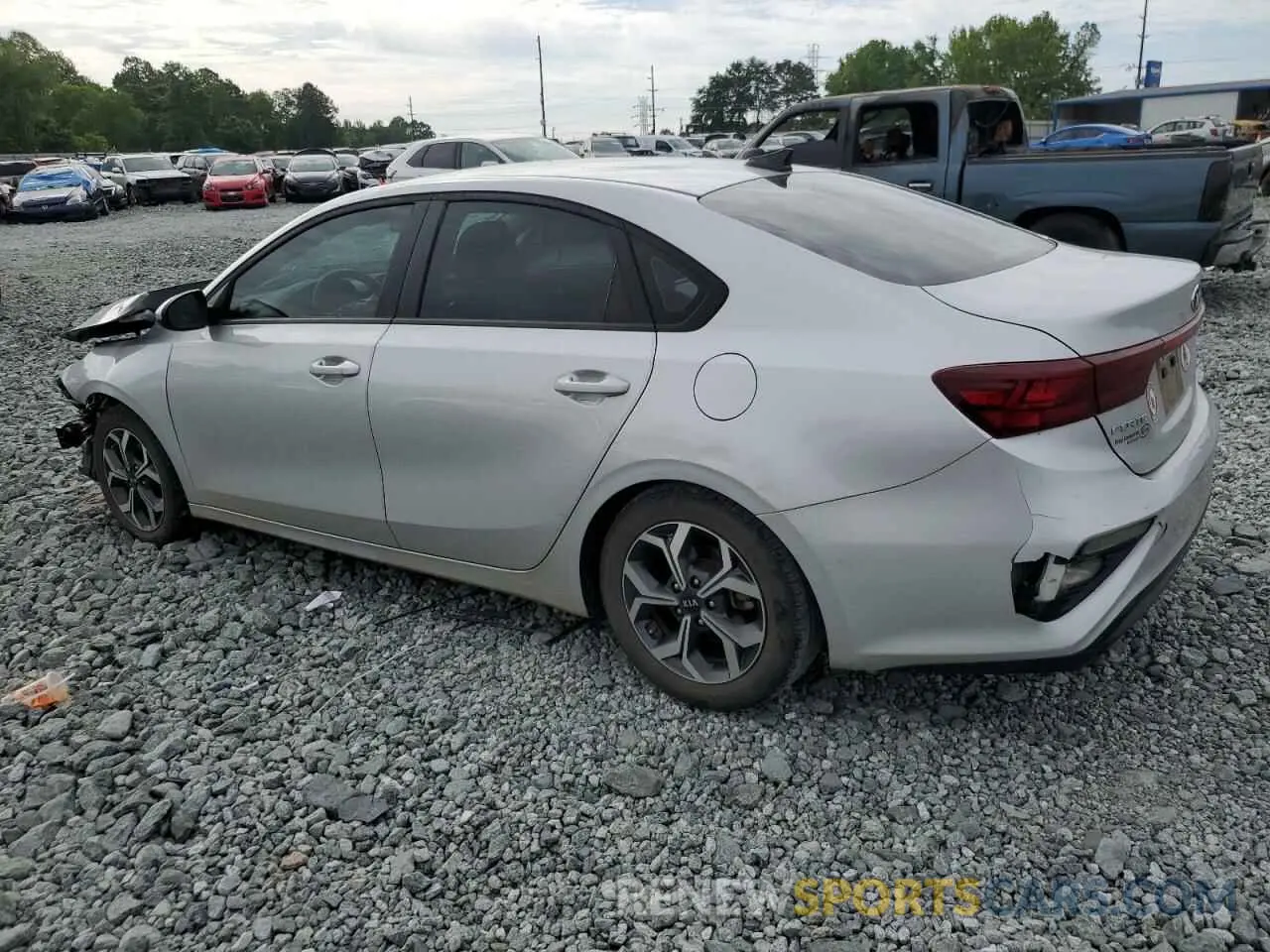 2 Photograph of a damaged car 3KPF24AD2LE141743 KIA FORTE 2020