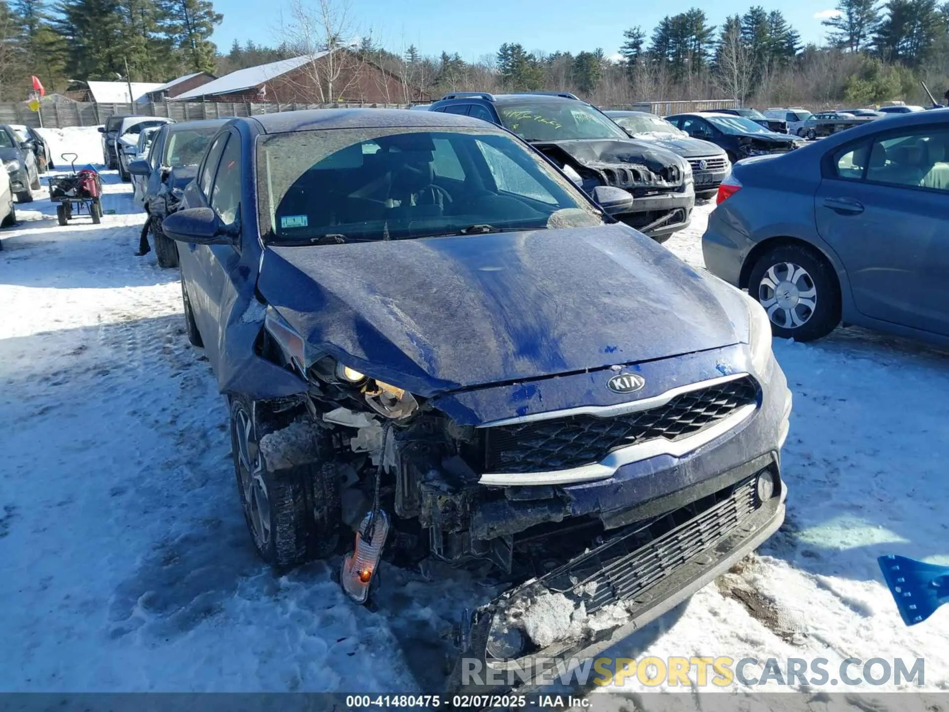 12 Photograph of a damaged car 3KPF24AD2LE163421 KIA FORTE 2020
