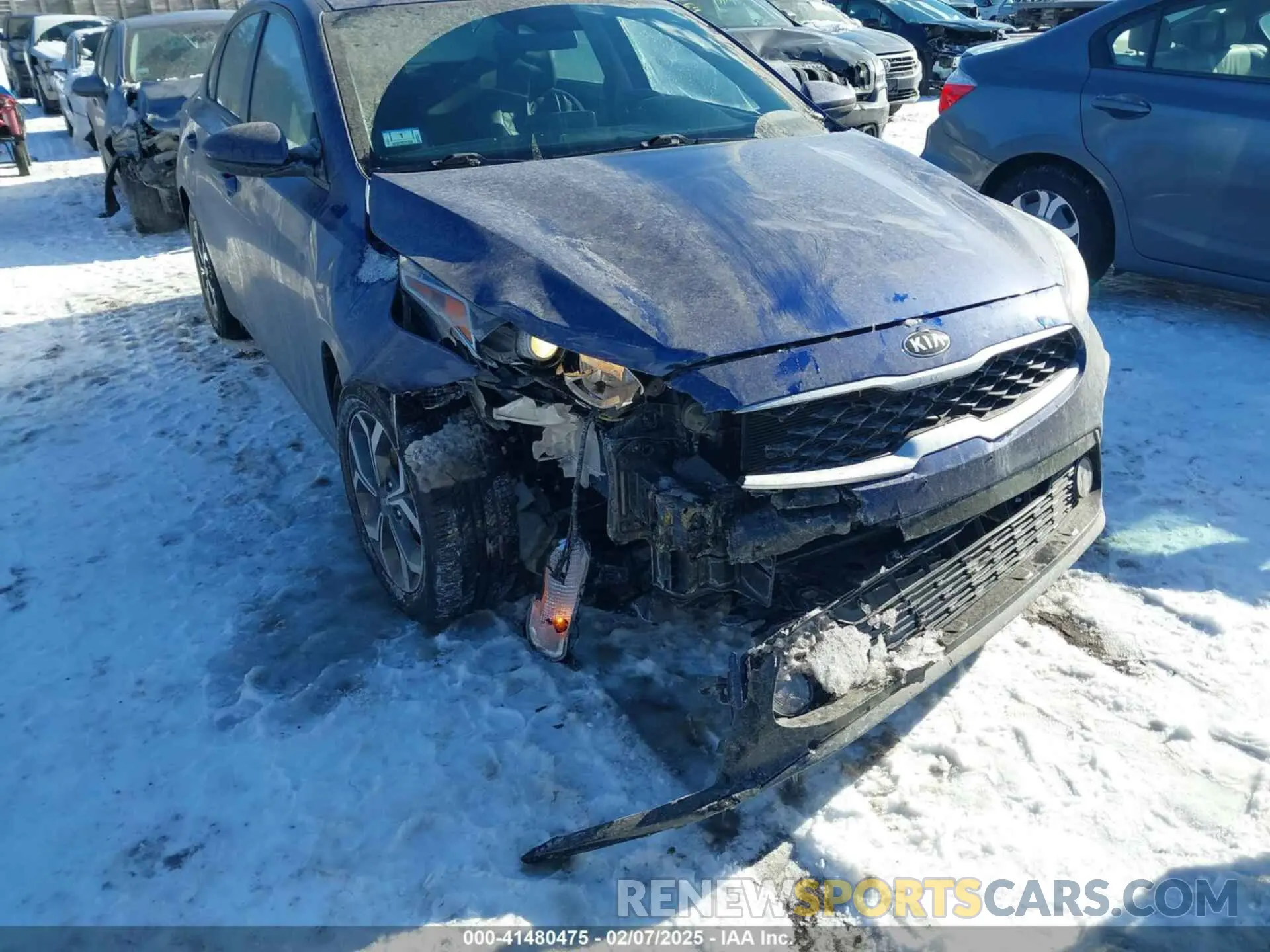 6 Photograph of a damaged car 3KPF24AD2LE163421 KIA FORTE 2020