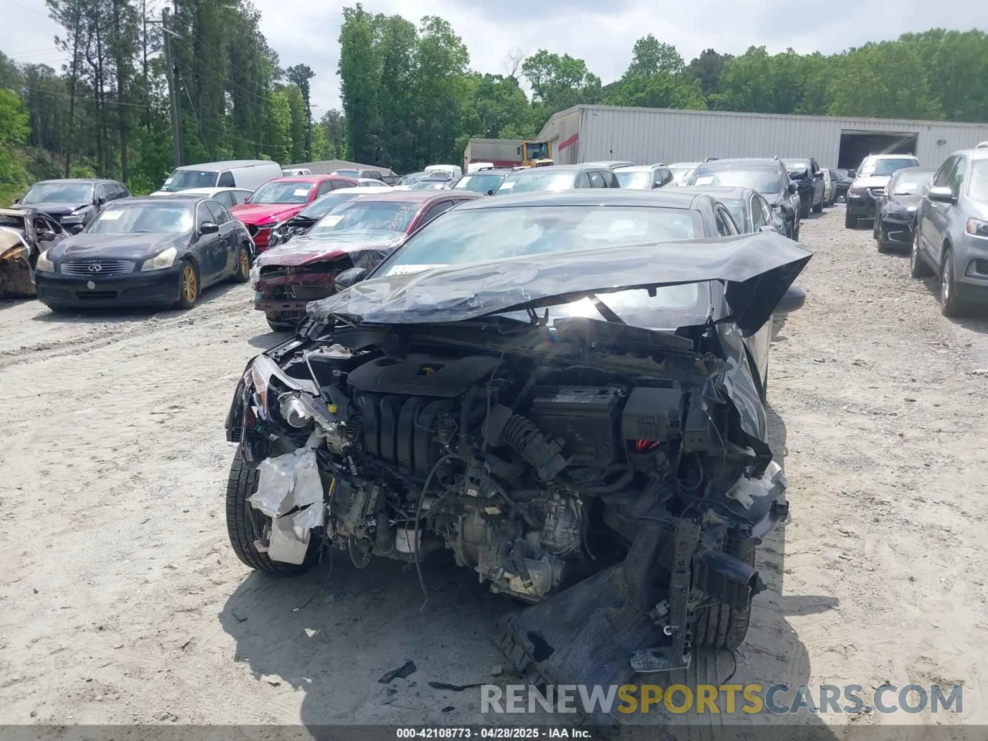 6 Photograph of a damaged car 3KPF24AD2LE170966 KIA FORTE 2020