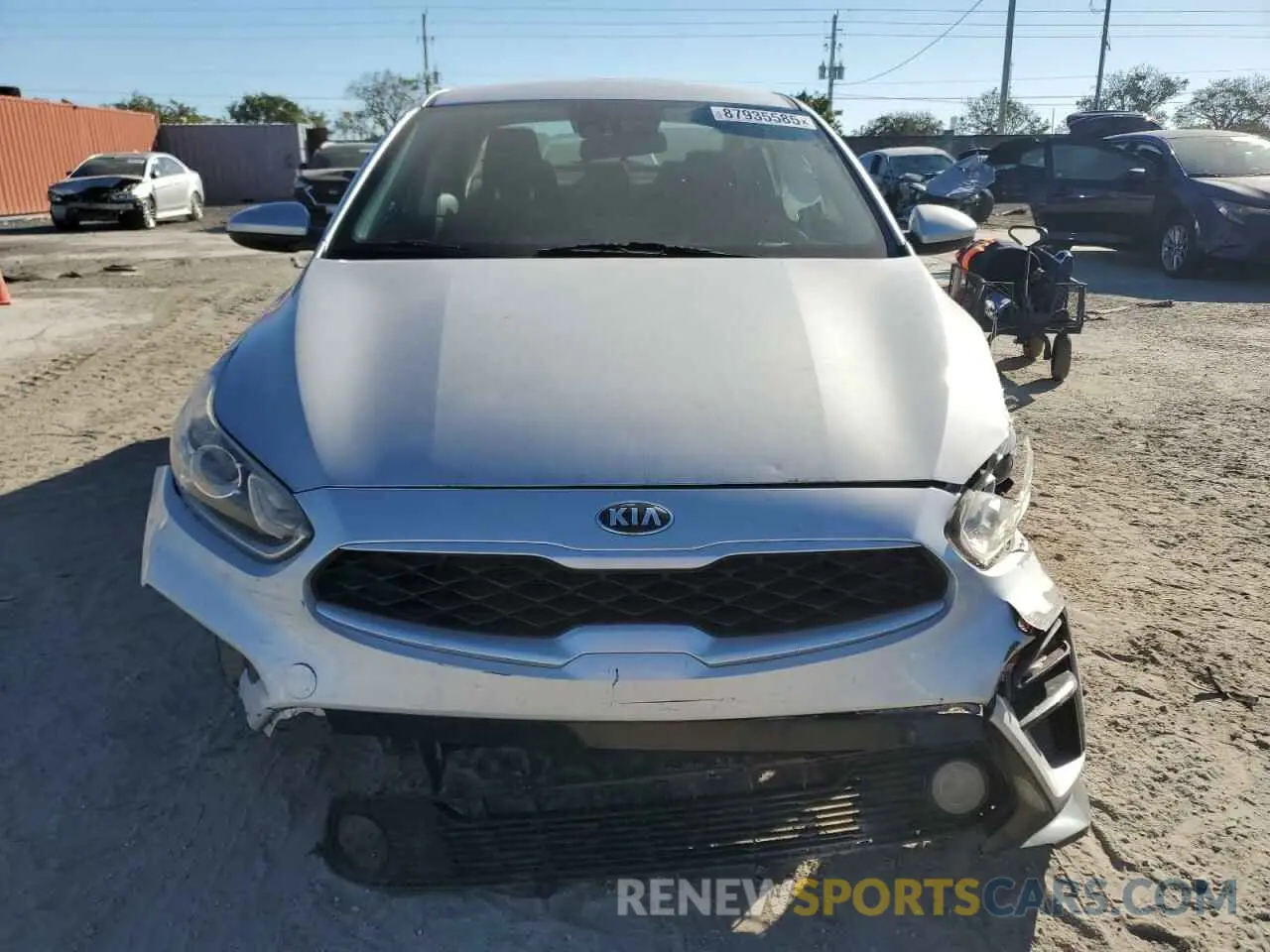 5 Photograph of a damaged car 3KPF24AD2LE182583 KIA FORTE 2020