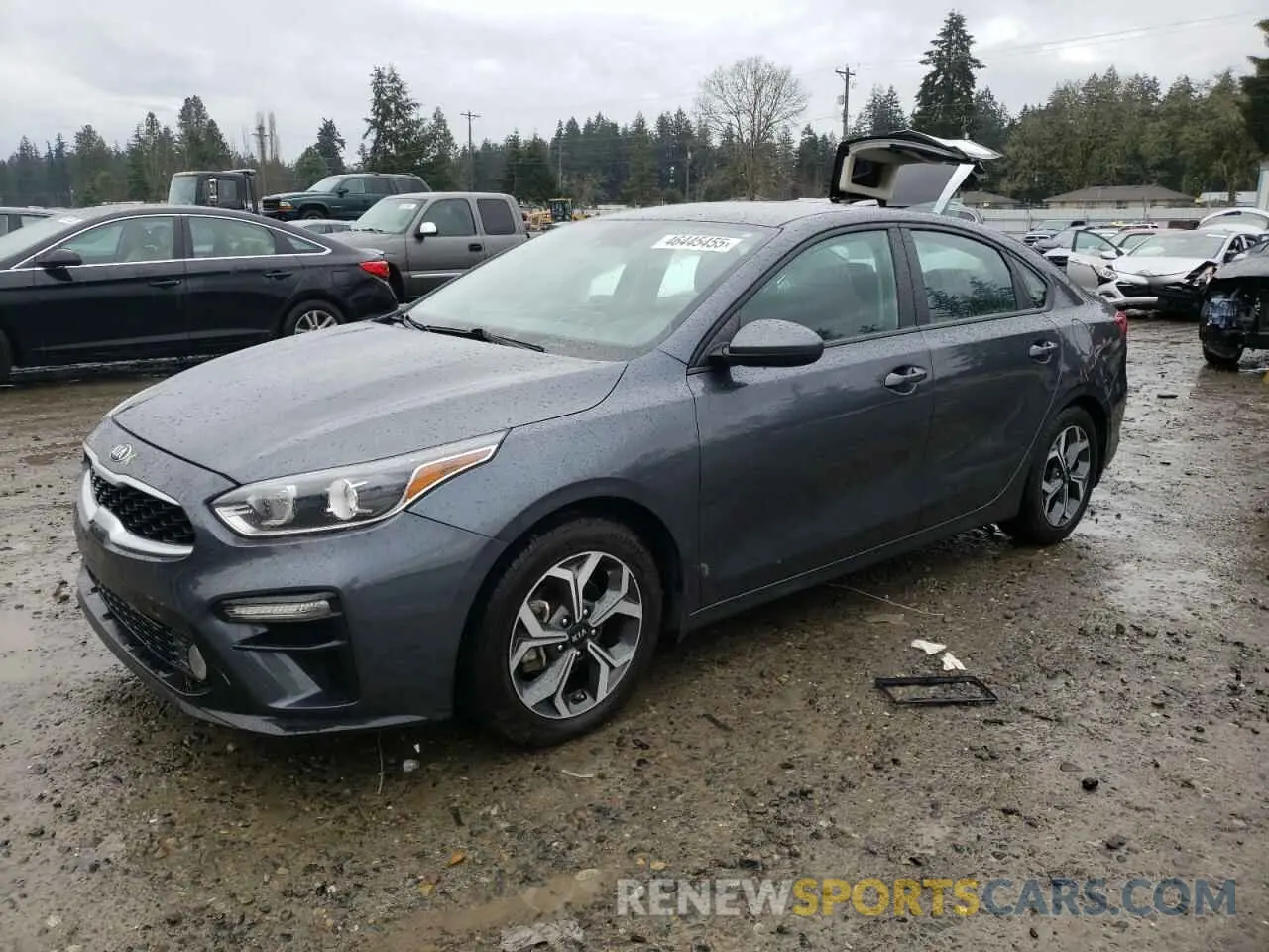 1 Photograph of a damaged car 3KPF24AD2LE185158 KIA FORTE 2020