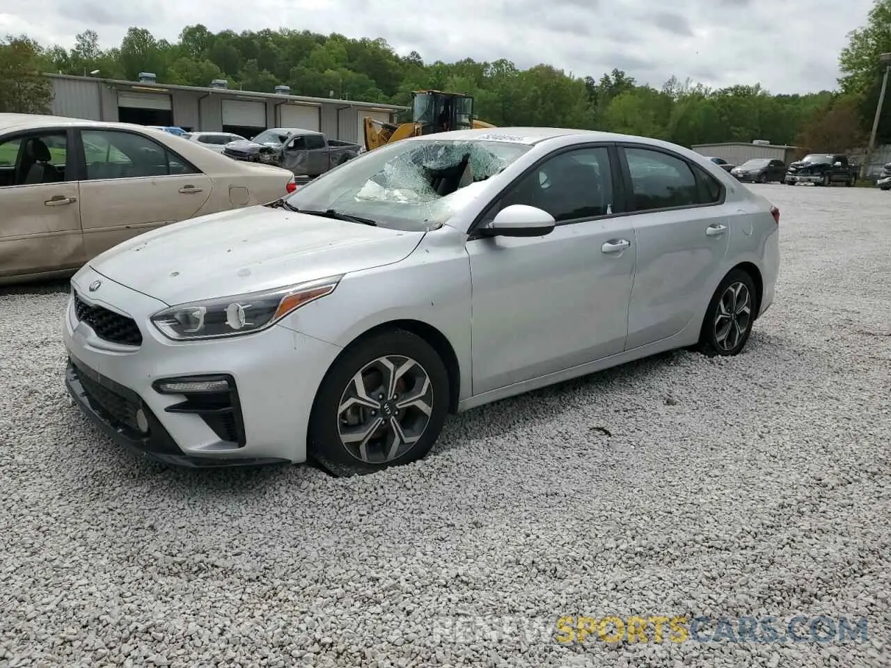 1 Photograph of a damaged car 3KPF24AD2LE187038 KIA FORTE 2020