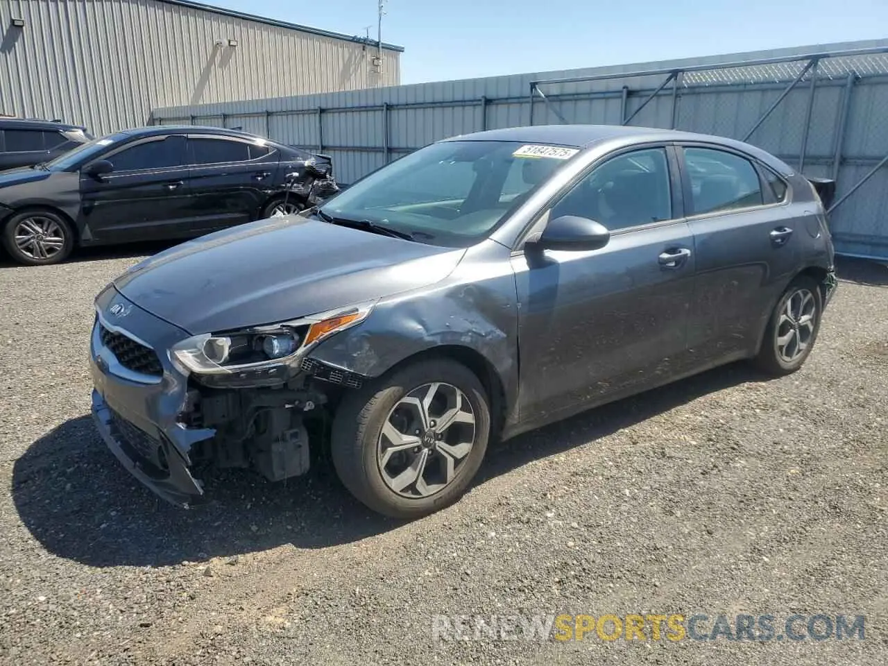 1 Photograph of a damaged car 3KPF24AD2LE191364 KIA FORTE 2020
