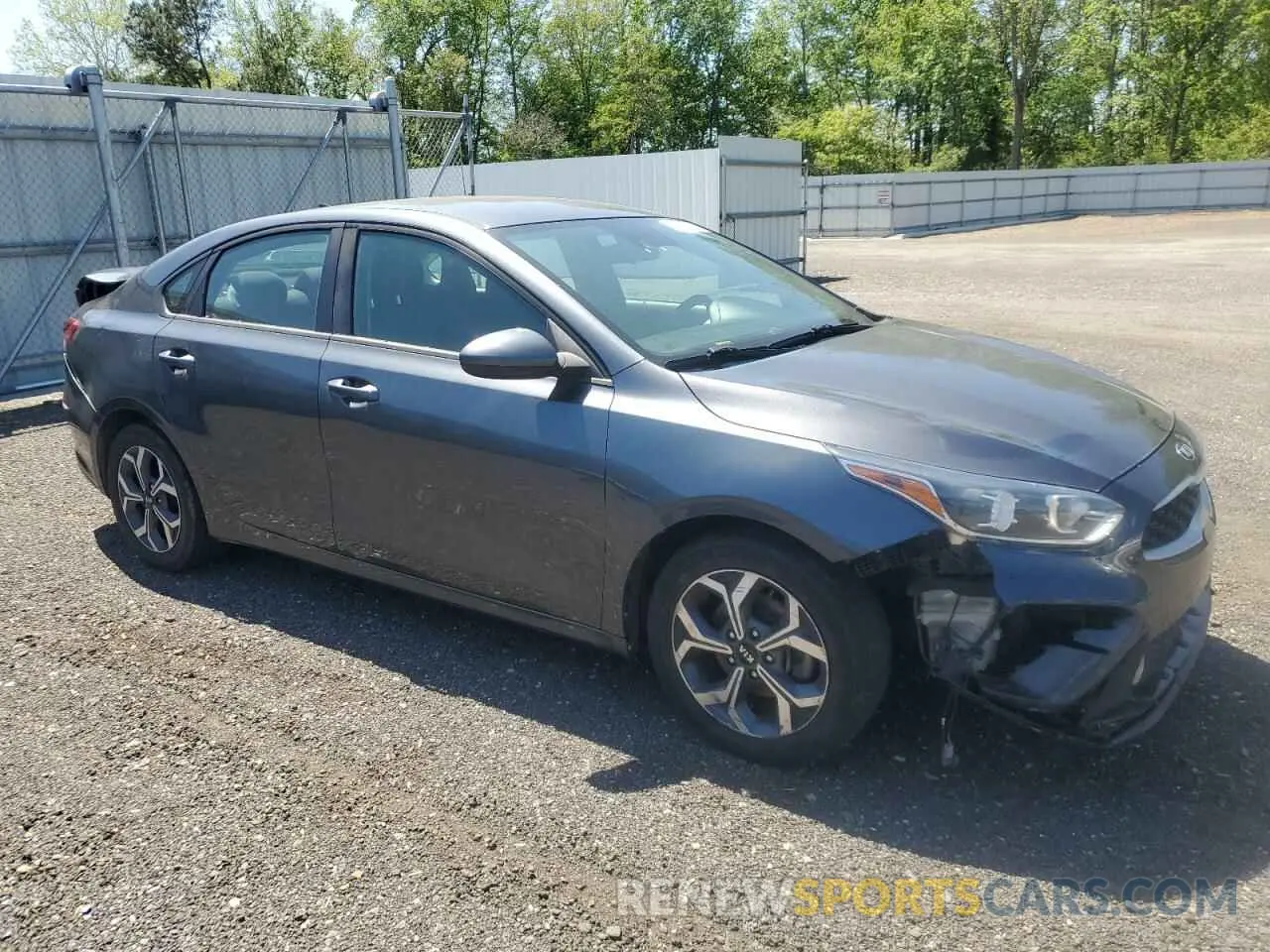 4 Photograph of a damaged car 3KPF24AD2LE191364 KIA FORTE 2020