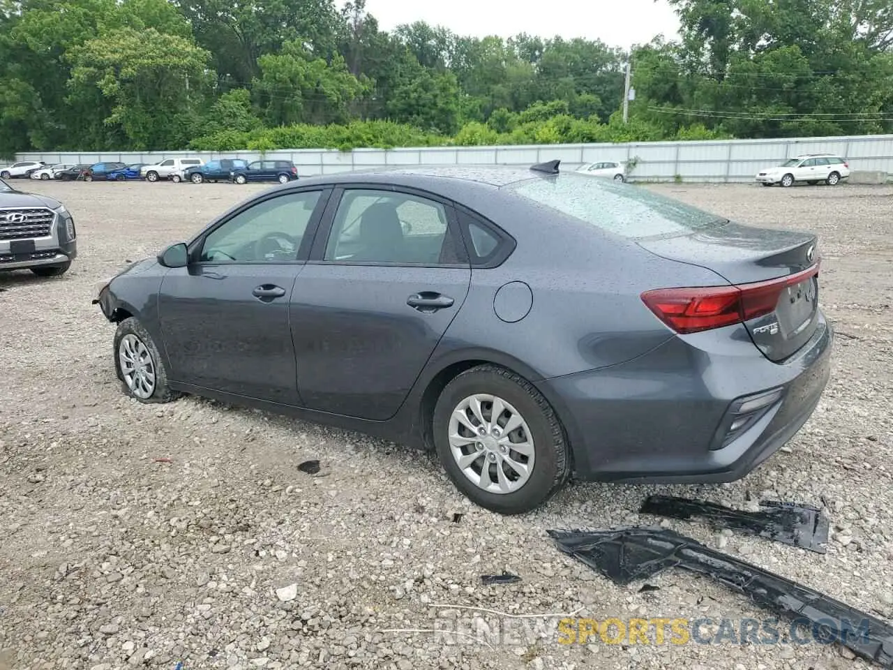 2 Photograph of a damaged car 3KPF24AD2LE220751 KIA FORTE 2020