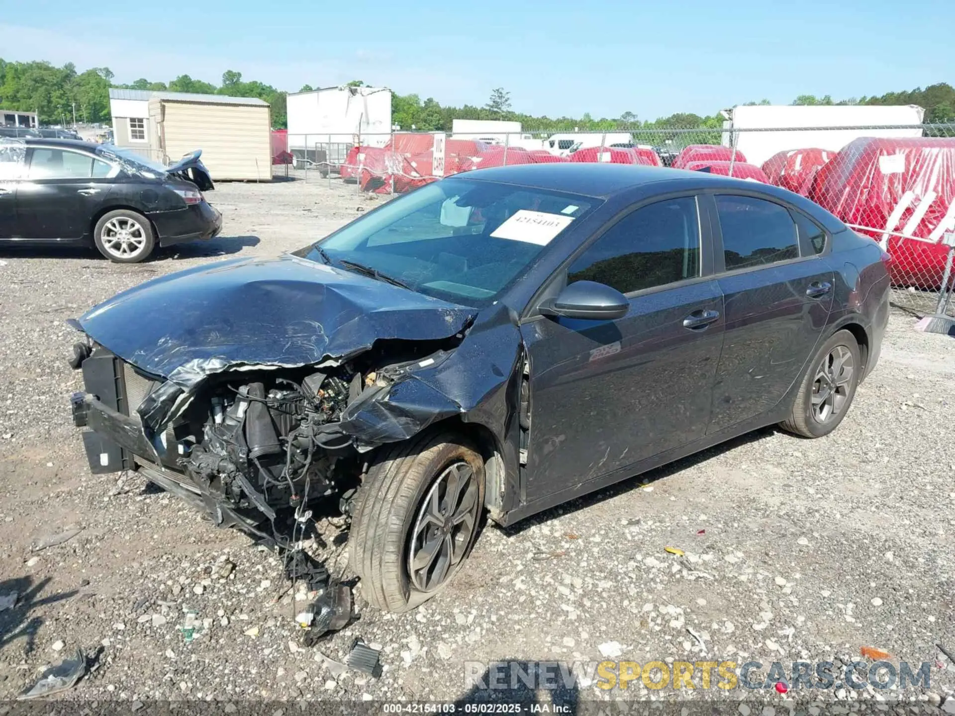 2 Photograph of a damaged car 3KPF24AD2LE221947 KIA FORTE 2020