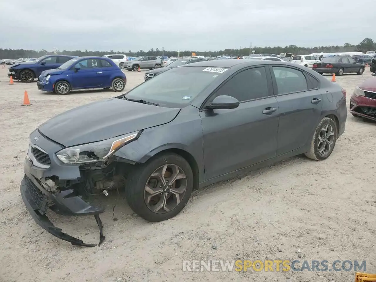 1 Photograph of a damaged car 3KPF24AD2LE223780 KIA FORTE 2020