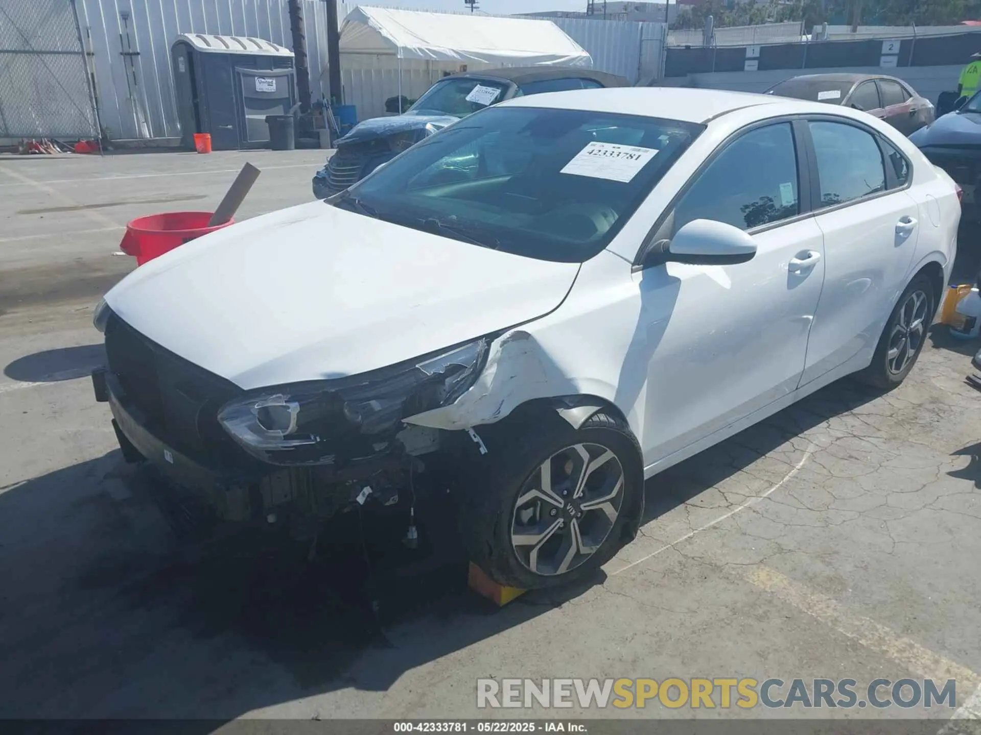 2 Photograph of a damaged car 3KPF24AD2LE228882 KIA FORTE 2020