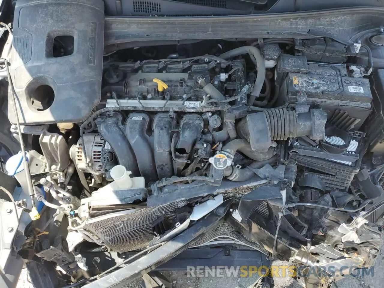 11 Photograph of a damaged car 3KPF24AD2LE238991 KIA FORTE 2020