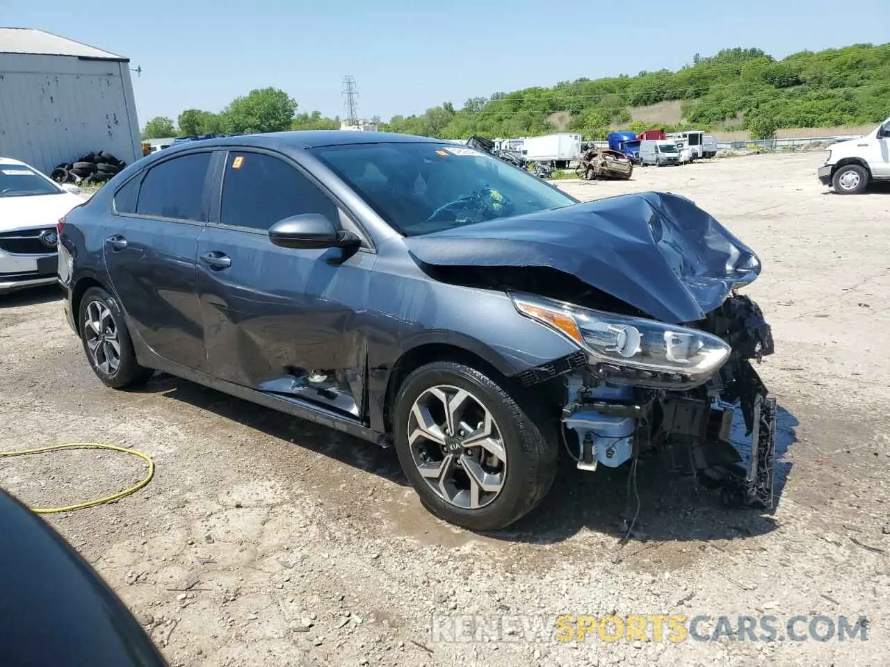 4 Photograph of a damaged car 3KPF24AD2LE238991 KIA FORTE 2020