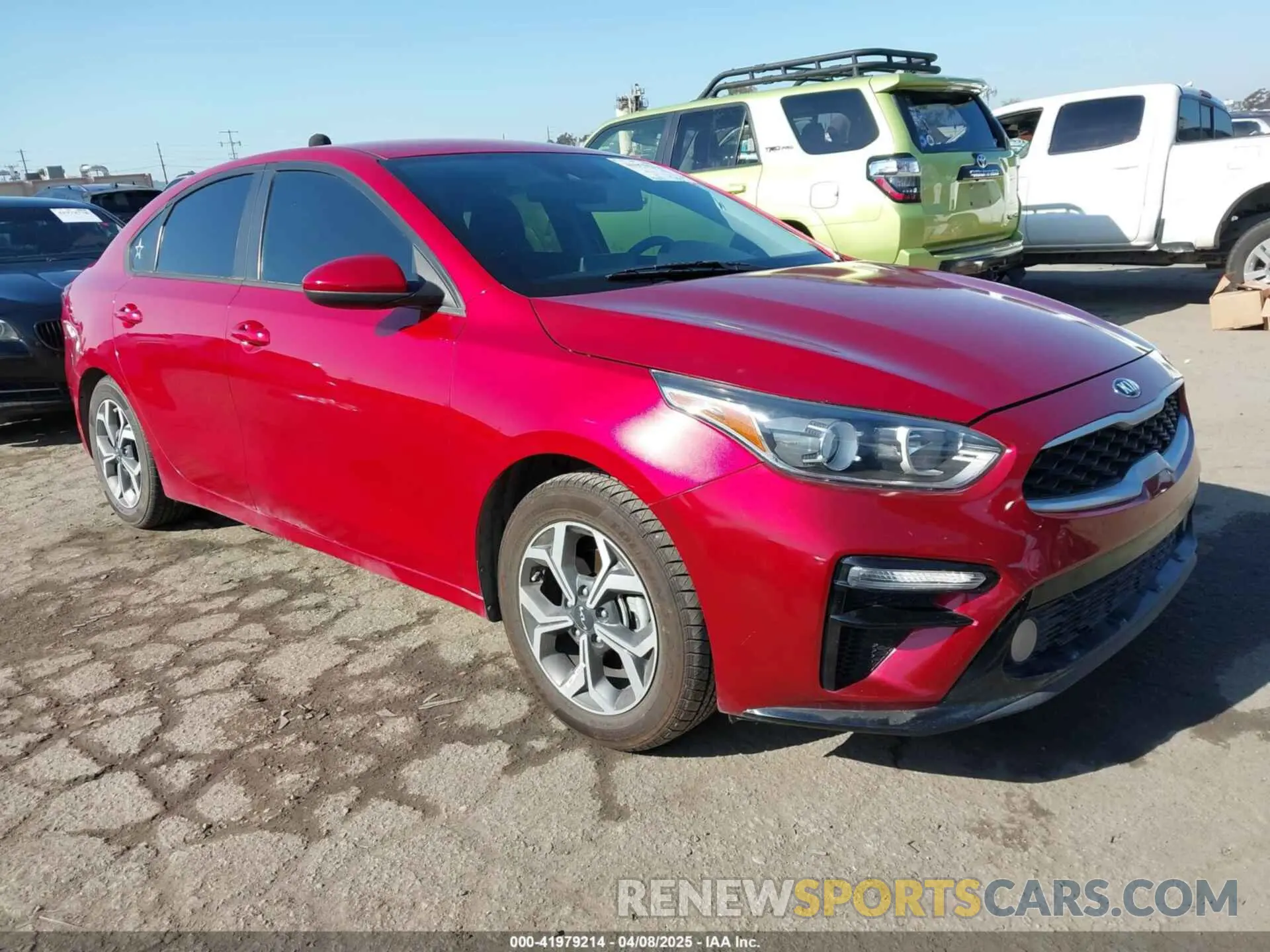 1 Photograph of a damaged car 3KPF24AD2LE246301 KIA FORTE 2020