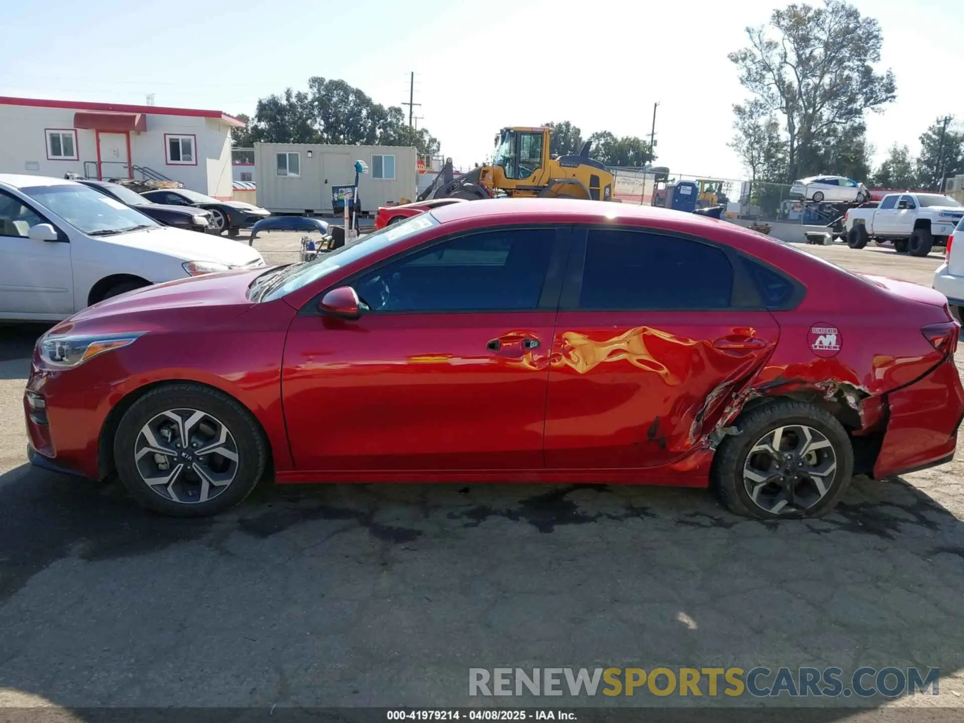 14 Photograph of a damaged car 3KPF24AD2LE246301 KIA FORTE 2020