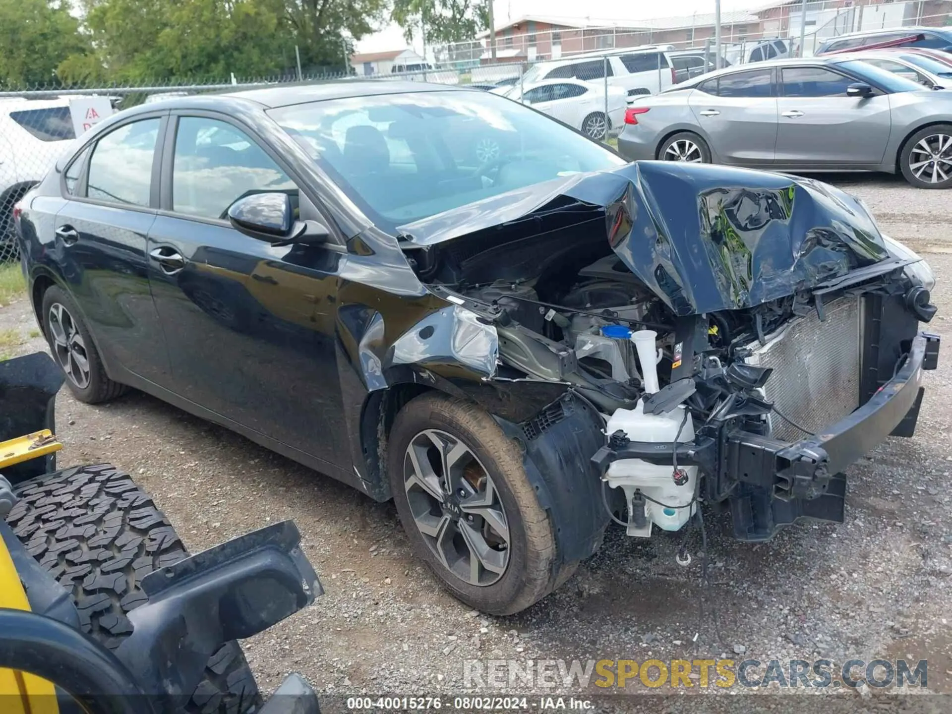 1 Photograph of a damaged car 3KPF24AD2LE247335 KIA FORTE 2020